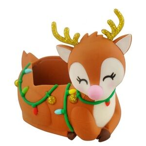 Bath and body works Reindeer soap holder with Festive Lights